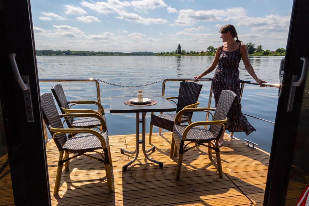 Wasserapartment Cityport - Schwimmende Ferienwohnung Werder  Extérieur photo