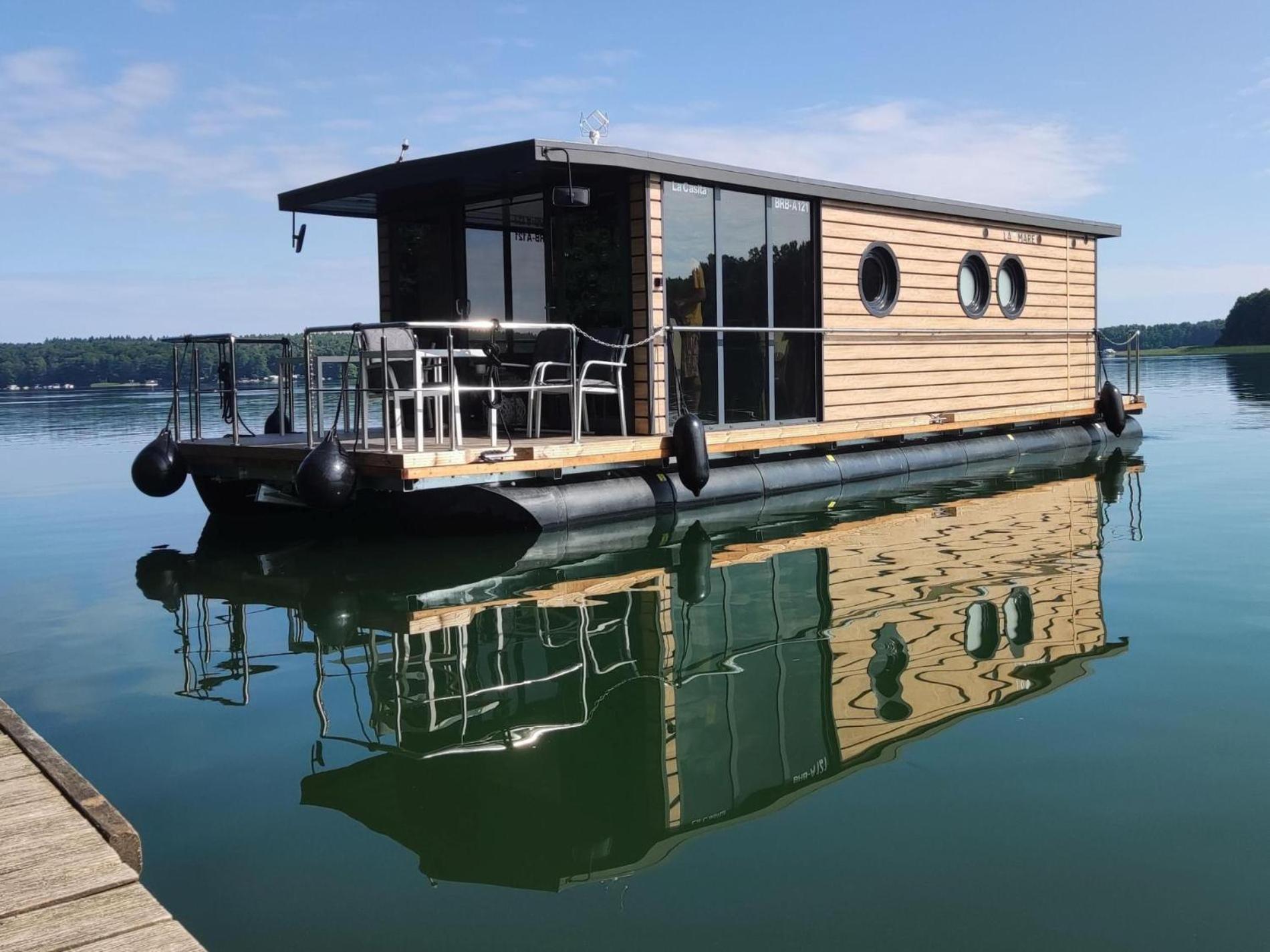 Wasserapartment Cityport - Schwimmende Ferienwohnung Werder  Extérieur photo